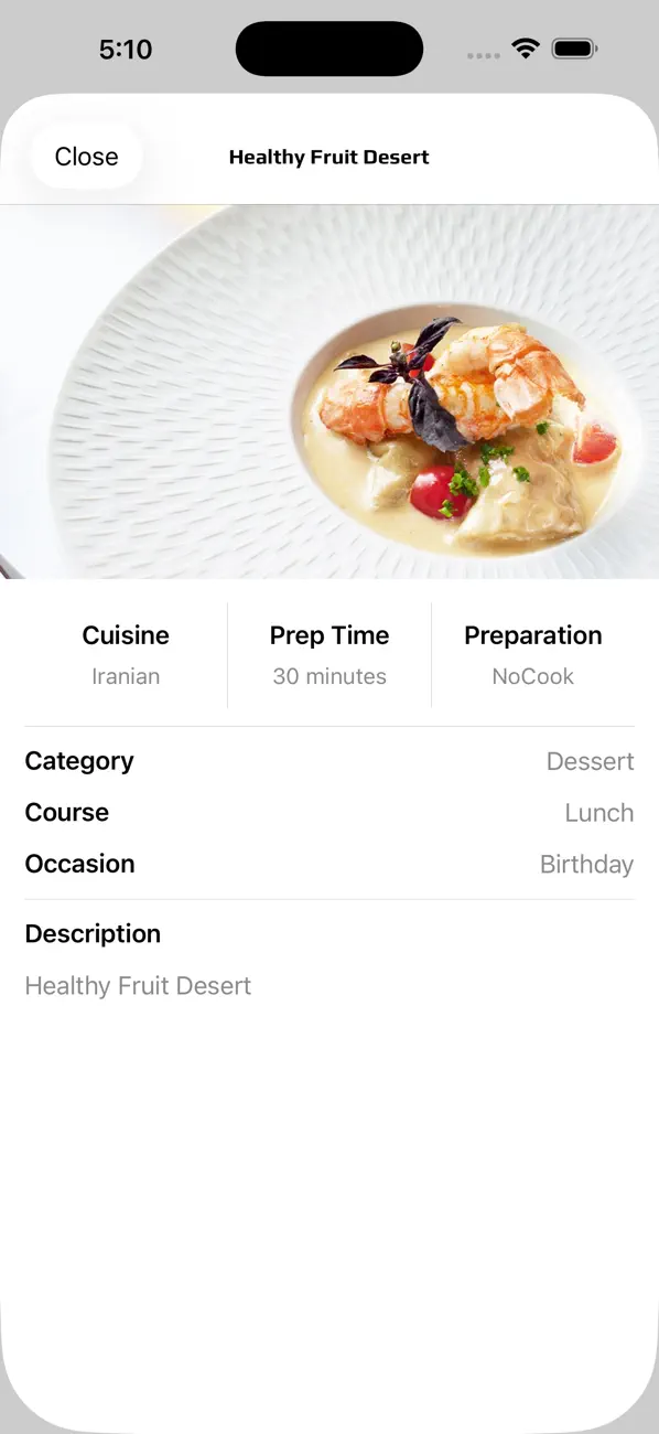 Screenshot #3 pour Restaurant Online