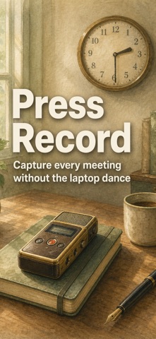 ScribeAI Meeting iPhone screenshot