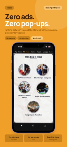 TheReader.AI: Short News India screenshot