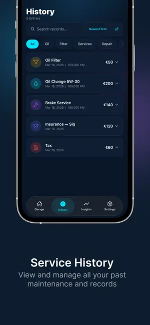Revio - Car Service Tracker screenshot 4