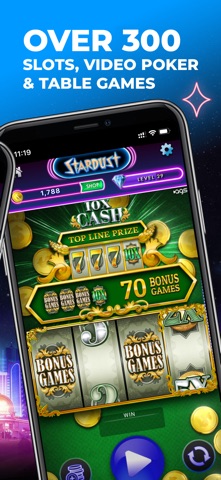 Stardust Social Casino iPhone screenshot