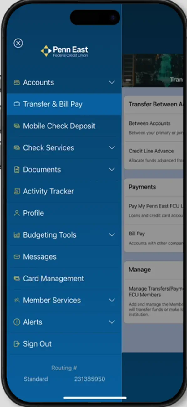 Screenshot #3 pour Penn East FCU