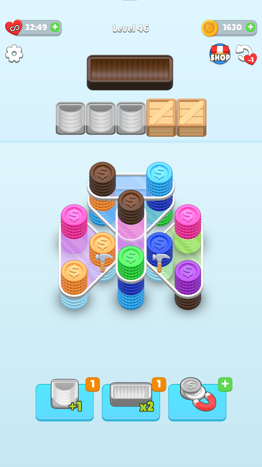 #6. Coin Pile 3D (iOS) 来自: Brew Games