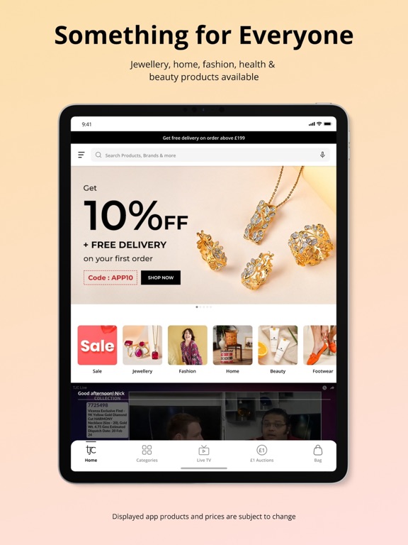 TJC Shop iPad screenshot 5 - Shopping app