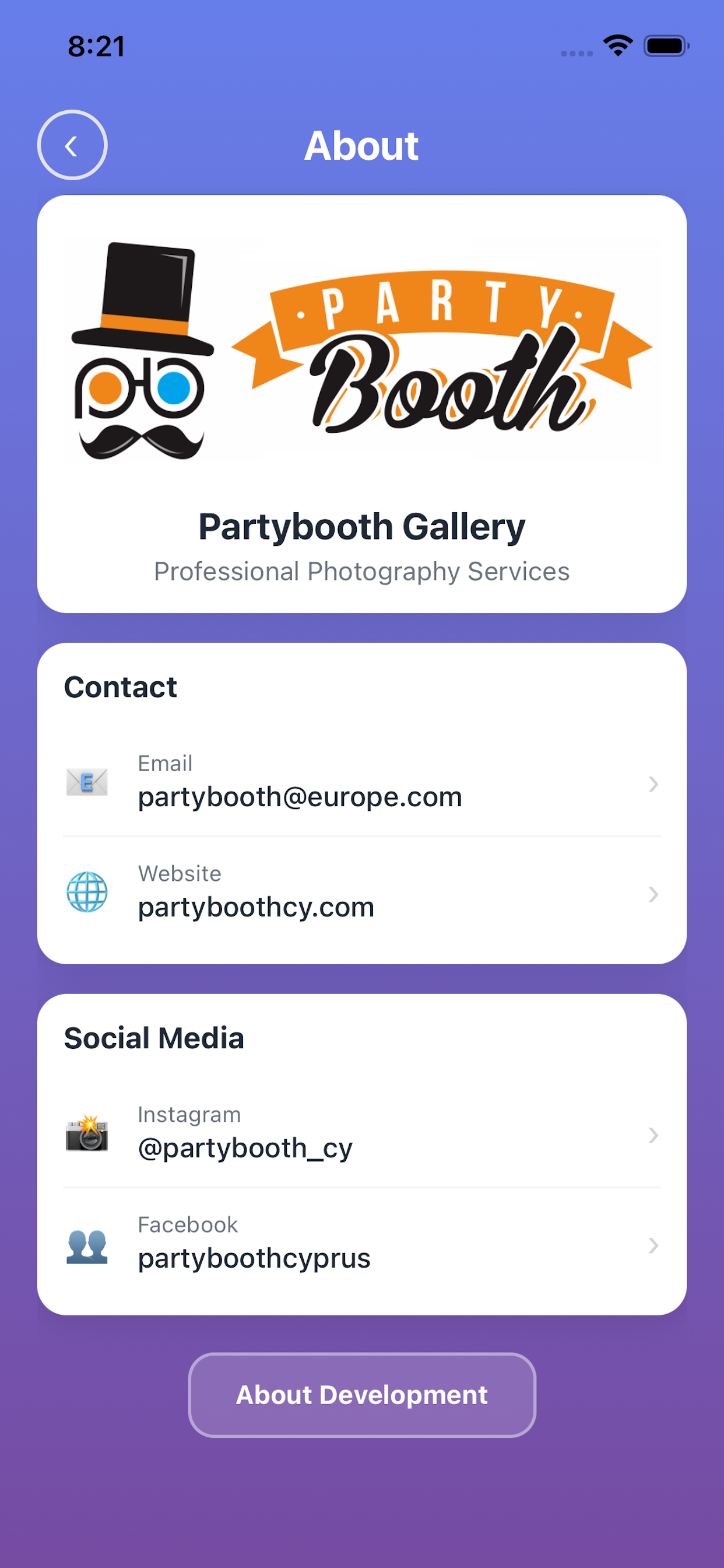 Party Booth Gallery