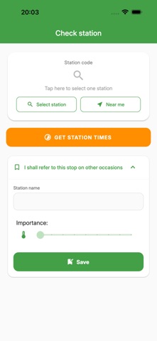 Realtime Irish Railways iPhone screenshot