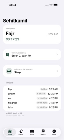 Hayat Al-Muslim iPhone screenshot