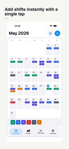 Turnista: Shift Calendar Screenshot 2 of 6