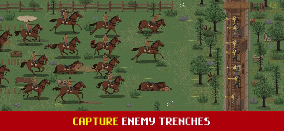 #5. Trench Warfare WW1: Army War (iOS) Podle: SimpleBit Studios ApS