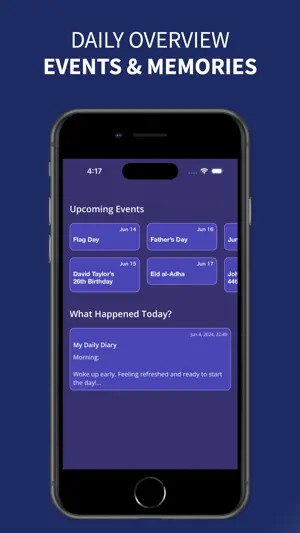 Diary & Events screenshot 1