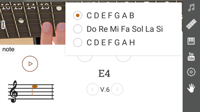 3D Guitar Fingering Chart Screenshot