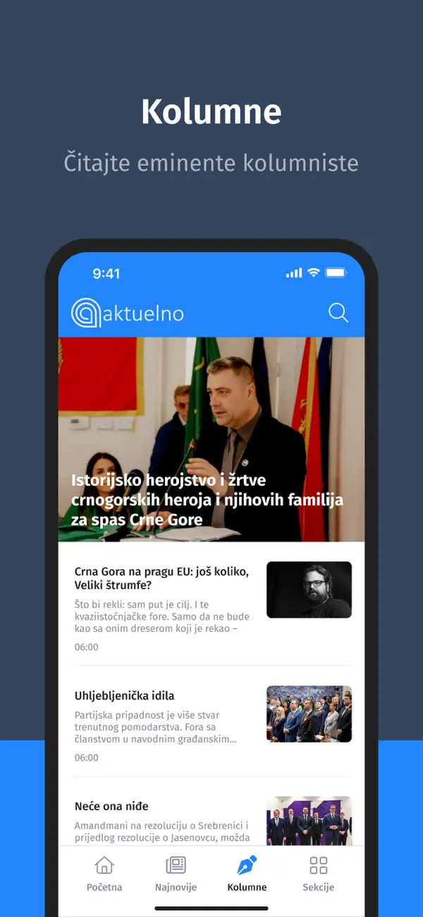 Screenshot #3 pour Aktuelno