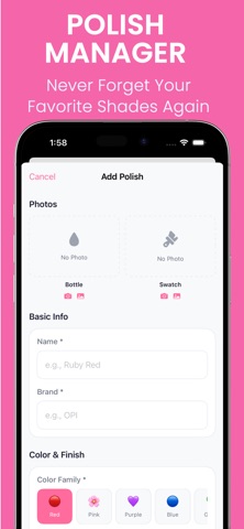 Nail Tracker: Growth & Polish Screenshot 4 of 6