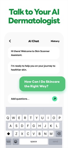 Skincare AI: Skin Care Scanner iPhone screenshot