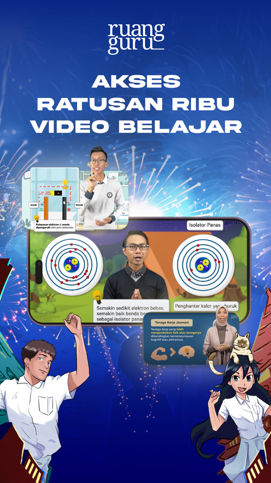 #2. Ruangguru – App Belajar No.1 (iOS) Podle: Ruangguru.com