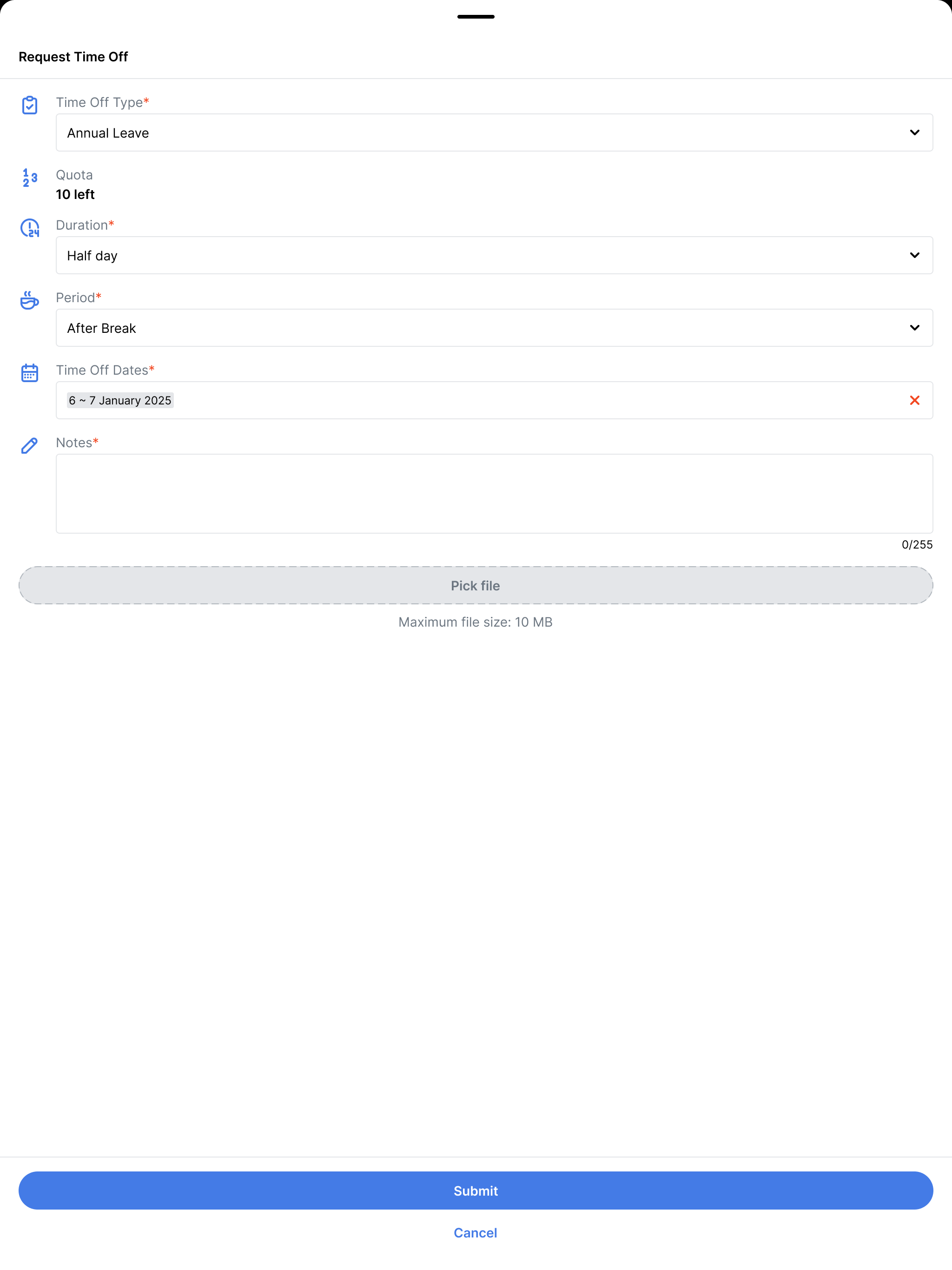 Peoplyee HRIS screenshot 5
