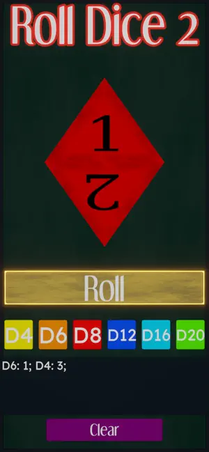Roll Dice 2 screenshot 1