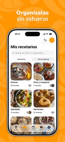 CookNest・Guarda tus recetas iPhone screenshot 3