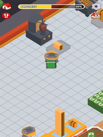 Cooking Cat Rush iPad screenshot