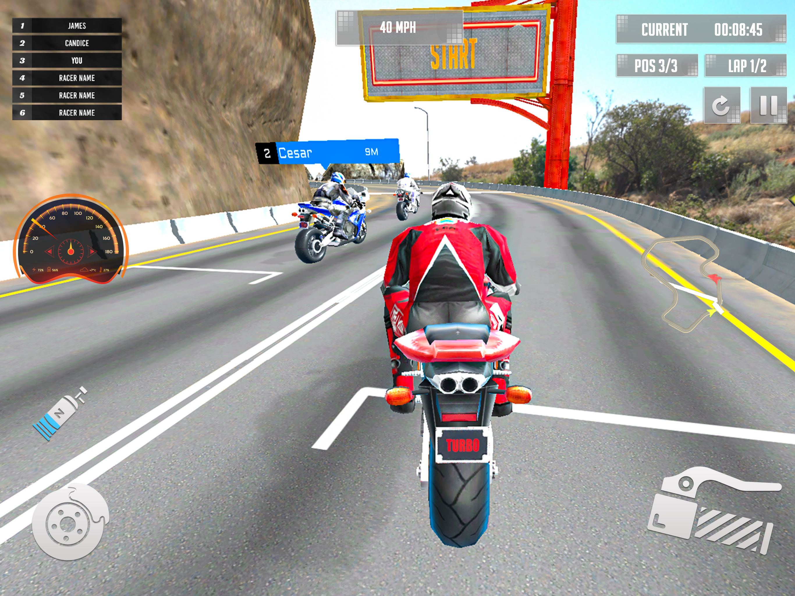Fury Moto Racing - Bike Race screenshot 10