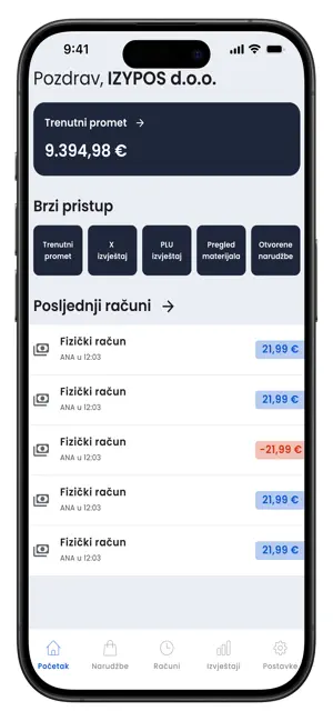izyPOS Monitor screenshot 1