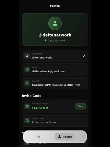 Delta_Network iPad screenshot