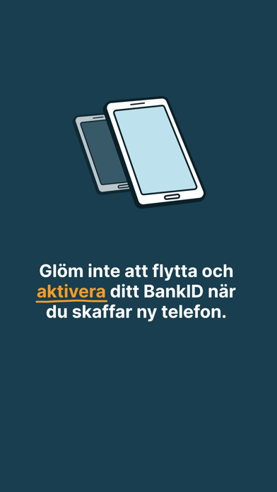 BankID säkerhetsapp iPhone screenshot 2