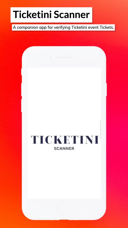 Ticketini Scanner