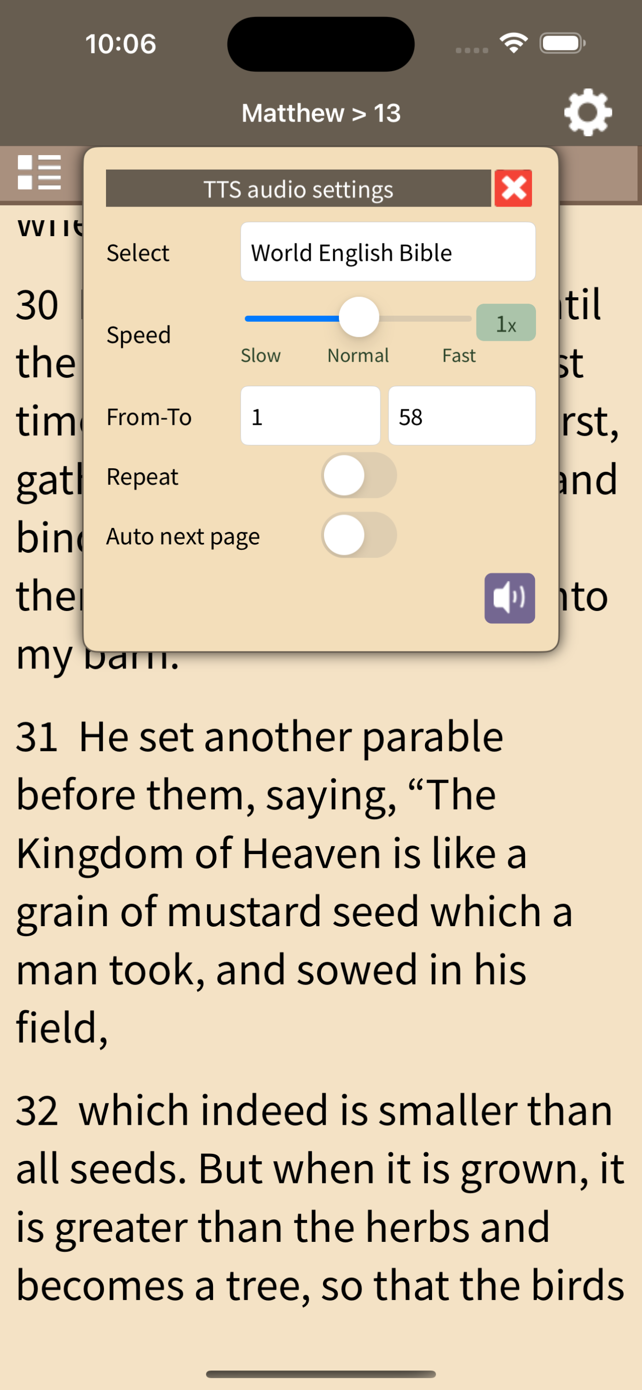 Seed Bible Eng Kor Spanish screenshot 3