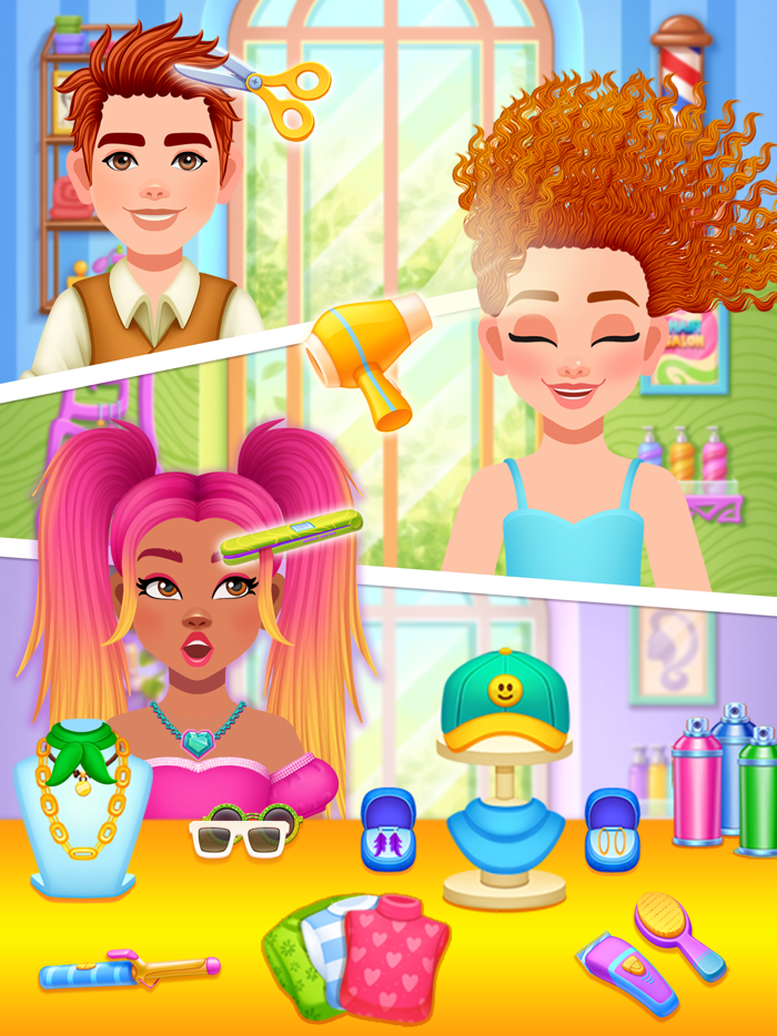 Hair Salon Games For Kids