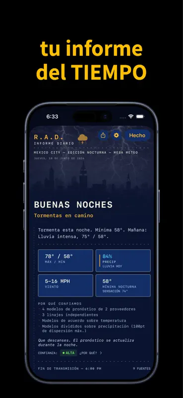 RAD Weather: Clima Honesto screenshot 5 of 10