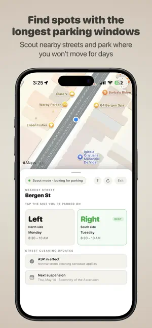 Sweepy: NYC Parking App screenshot 2