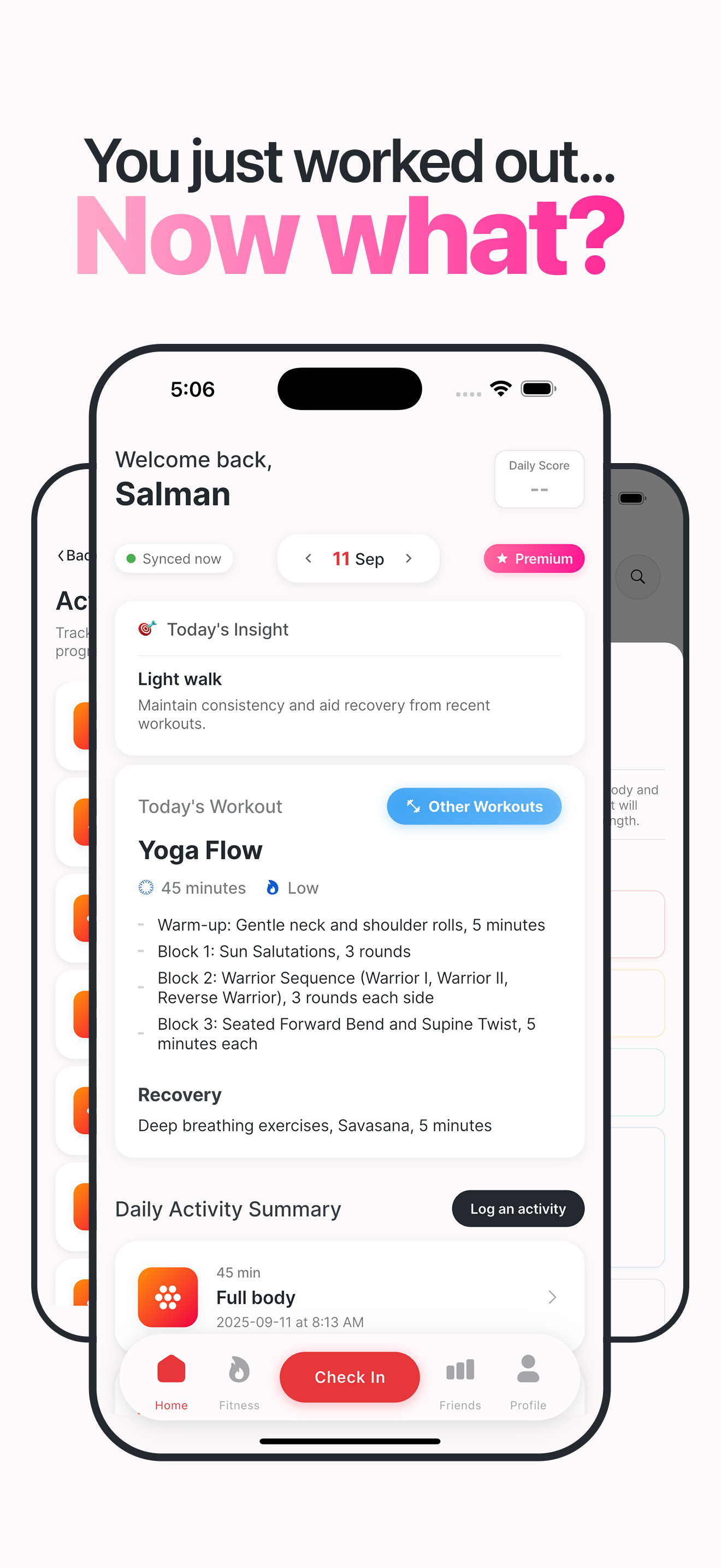 Fitsy: Adaptive Workout Coach