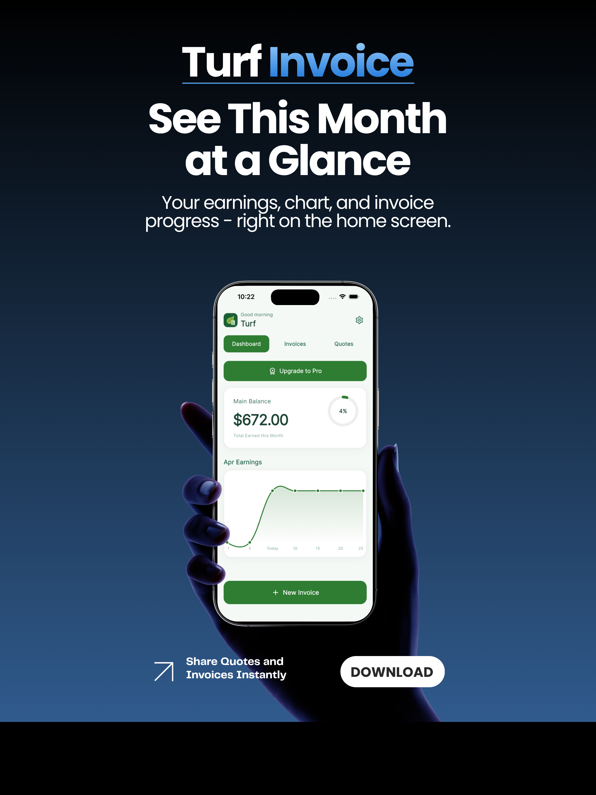 Turf: Landscape Invoice Quotes