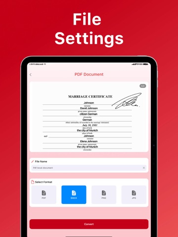 PDF Scanner & Editor + iPad screenshot