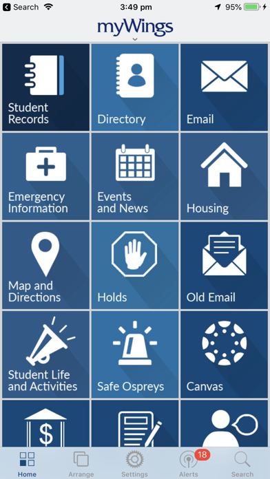 Screenshot #1 pour UNF Mobile (Official)