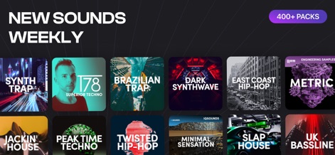 Remixlive - Make Music & Beats - Access an ever-growing library of over 400 sound packs spanning genres like 'Synth Trap' and 'Brazilian Trap', with new content added weekly.