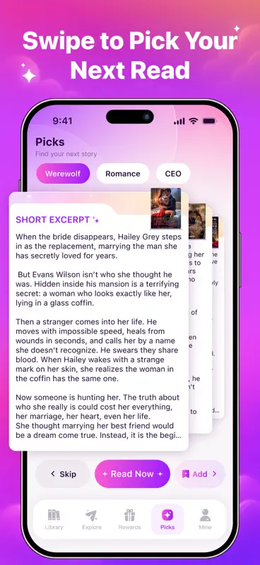 Readorys:Story Picks screenshot 3 of 4