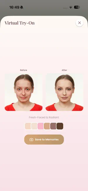 MUA - AI Makeup Artist screenshot 4