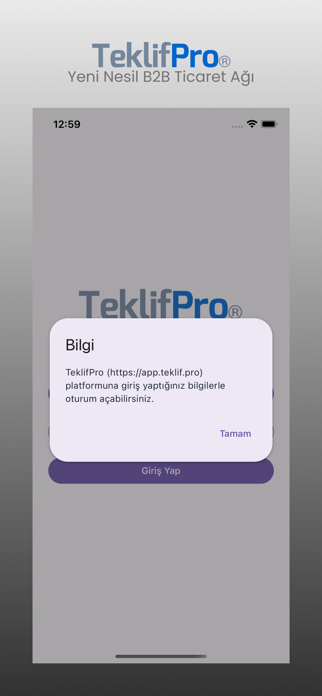 TeklifPro Screenshot 1 of 3