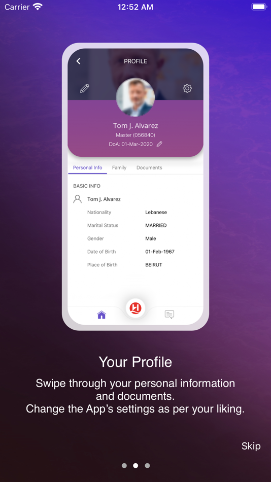 #3. Seafarer Portal Hurtigruten (iOS) 由: MariApps Marine Solutions Pvt. Ltd.