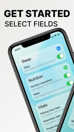 Capture d'écran de Fitbit With Apple Health Sync sur iPhone 7