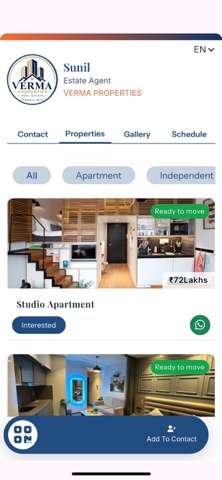 Verma Properties screenshot