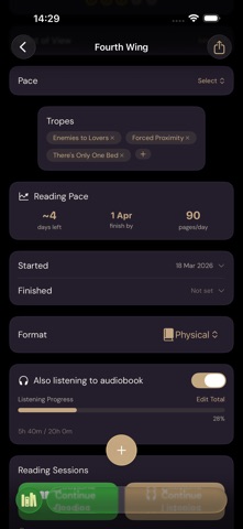 Lamplit - Reading Tracker Screenshot 4 of 10