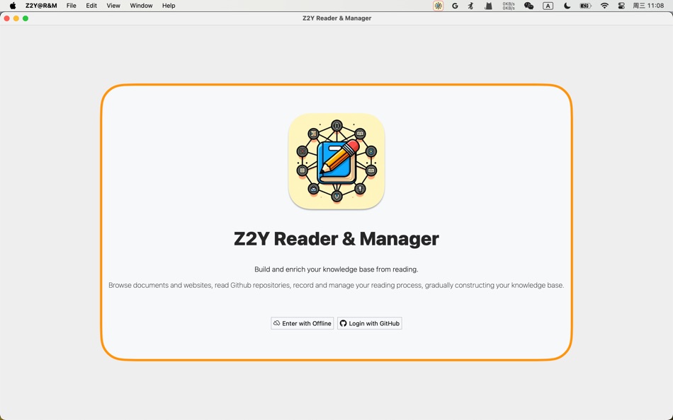 #2. Z2Y Reader & Manager (macOS) 由: 洁 欧阳