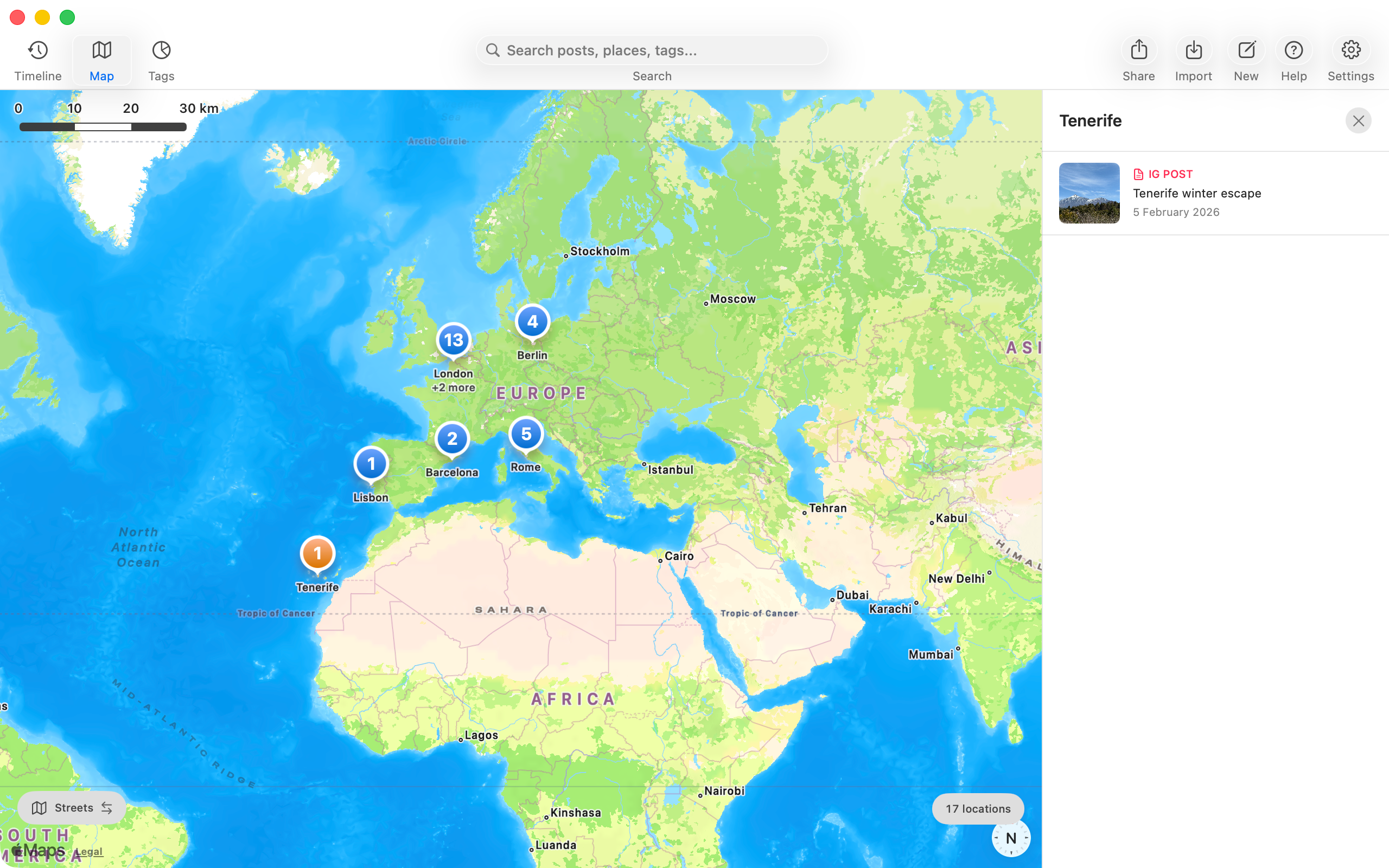 LifeVis screenshot 9