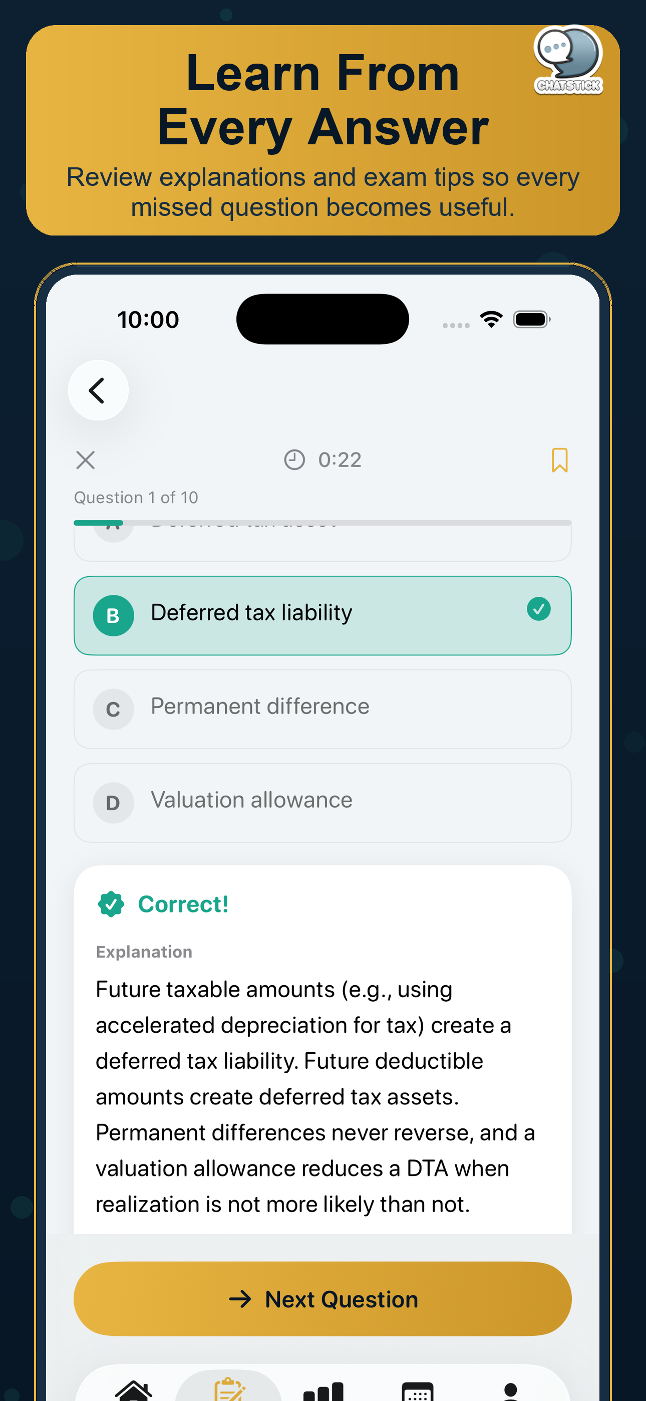 CPA Ledger Exam Prep by CS screenshot 4