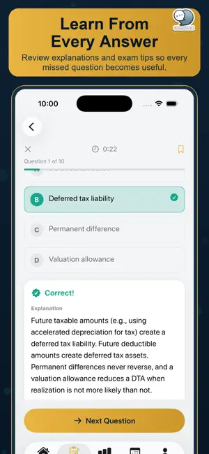 CPA Ledger Exam Prep by CS screenshot 4