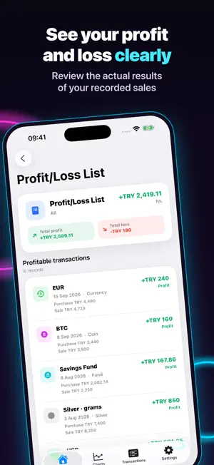 Valora: Investment Log screenshot 2