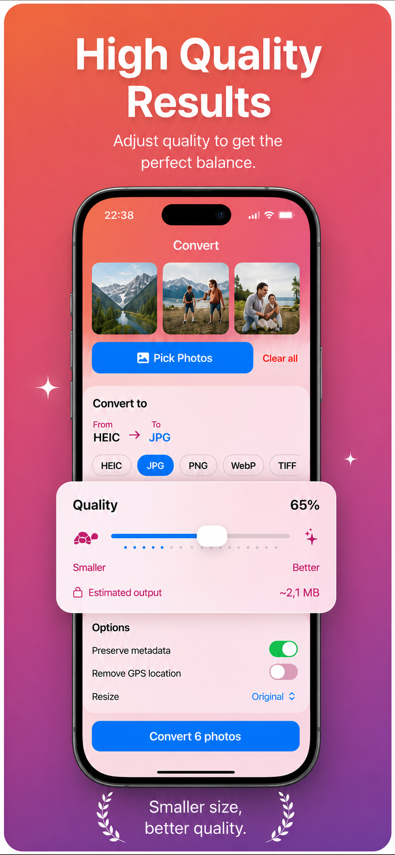 HEIC to JPG Photo Convertor
